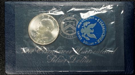 1972 San Francisco Eisenhower Uncirculated Silver Dollar | Blue ...