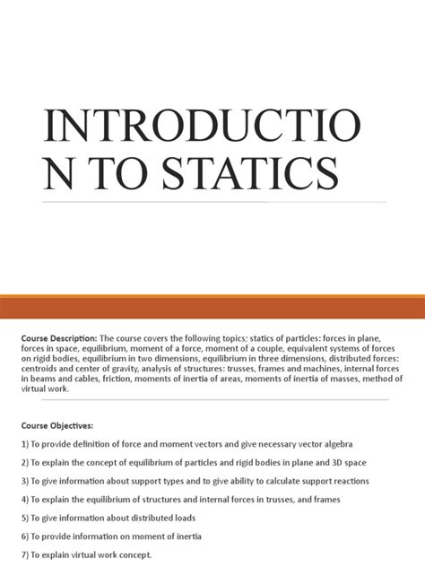 Image result for Statics Tutorials