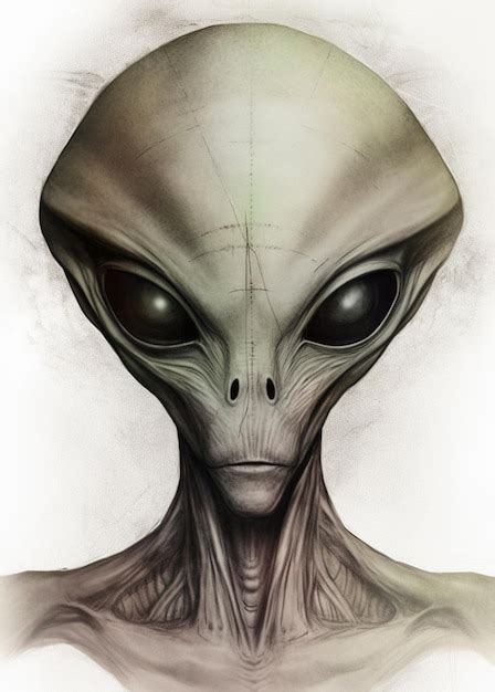 Alien Side View Drawing 的图像结果