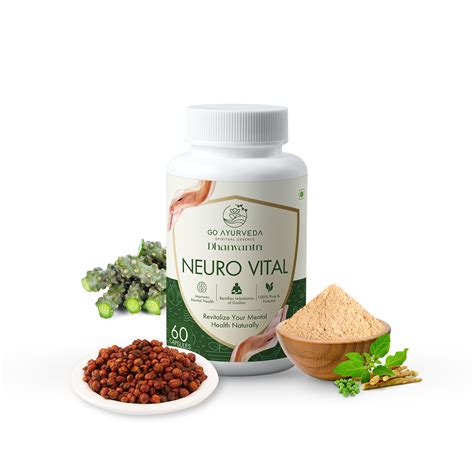 Neuro Vital Capsules with Ashwagandha, Giloy and more – Go Ayurveda ...