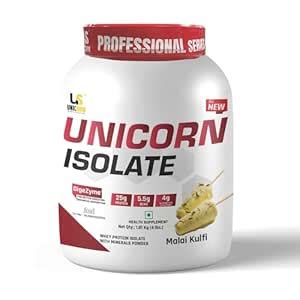 UNICORN SPORTS NUTRITION ISOLATE PROTEIN FOR LEAN MUSCLE BUILDING 25GMS ...