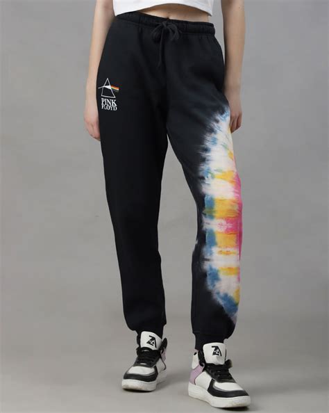 Pink Floyd Regular Fit Black Jogger Women – Free Authority