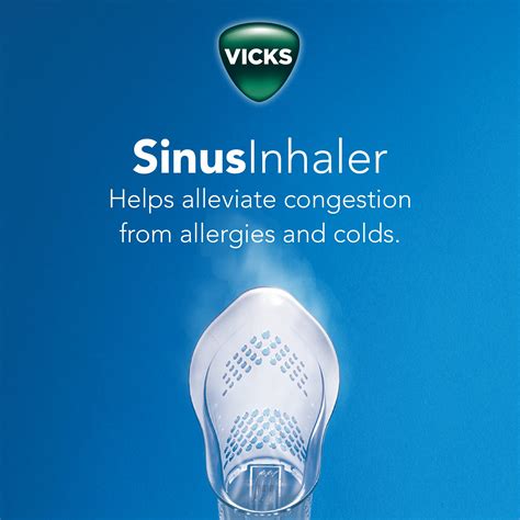 Vicks Personal Sinus Steam Inhaler with Soft Face Mask – Face Humidifier with Targeted Steam ...