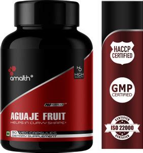 AMALTH Aguaje Fruit Extract 10000mg Veg Capsules for Curvy Shape Set 1 ...
