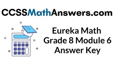 Image result for Eureka Math 8 Grade Module 6 Topic a Test