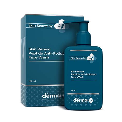 The Derma Co. X Dr.V Skin Renew Peptide Anti-Pollution Face Wash With ...