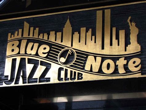 Image result for Blue Note Jazz Club Menu