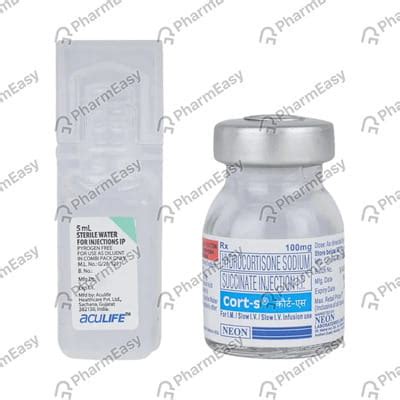 Cort S 100 MG Powder For Injection (1): Uses, Side Effects, Price ...
