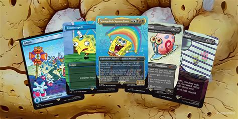 Magic: The Gathering's Spongebob Secret Lair Is Just Harmless Fun