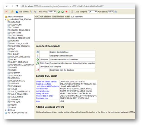 Image result for Insert Date in H2 Database Using Spring Boot