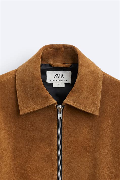 Zara Suede Jacket International Shipping
