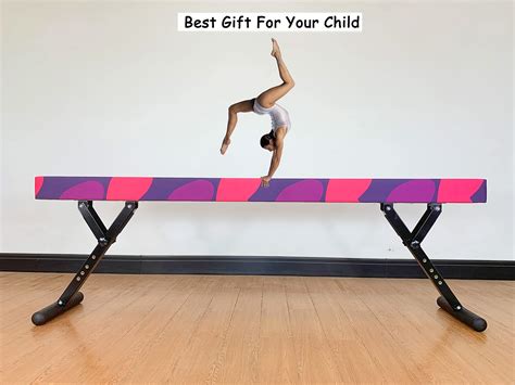 MARFULA Upgrade Gymnastic Balance Beam for Kids 3-30 Years Old All ...