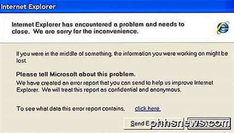 Internet Explorer Browser Problems 的图像结果