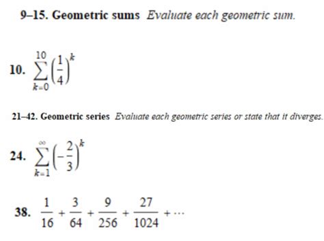 Geometric Sums Example 的图像结果