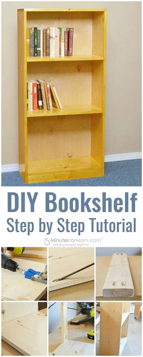 Image result for DIY Bookcase Tutorial