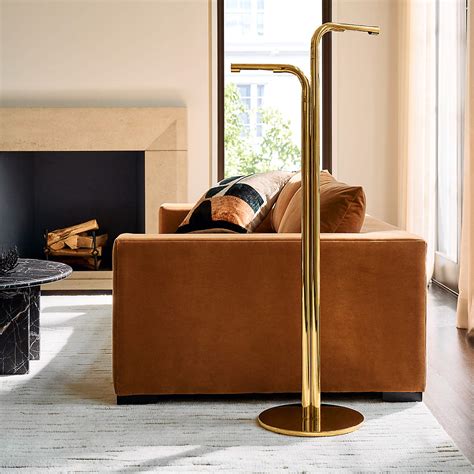 Viewpoint Articulating Brass Task Floor Lamp + Reviews | CB2