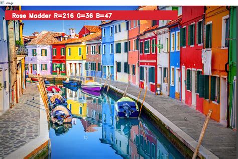 How to Make Python Detect Colors 的图像结果