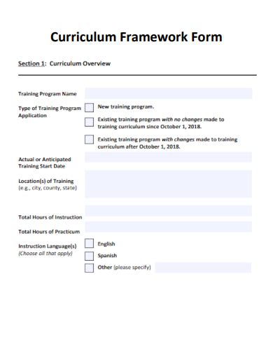 Image result for Curriculum Form