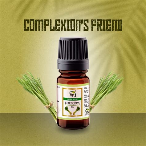 Lemongrass Essential Oil – Refreshing & Natural Stress – VRT HERBAL