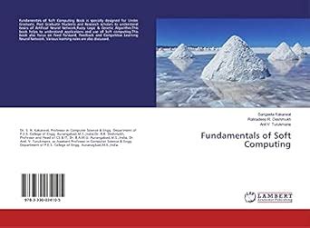Fundamentals of Soft Computing : Anil V. Turukmane, Anil V. Turukmane ...