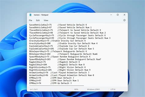 Script Hook V Trainer 的图像结果