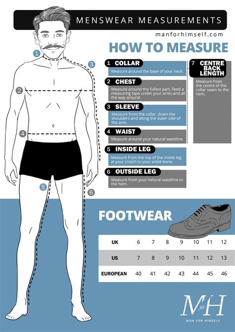 Mens Waist Size Chart - Minimalist Chart Design