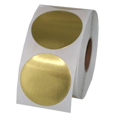 Labelvalue Gold Foil Circle Stickers and Labels - 1.5 India | Ubuy