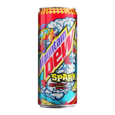 Mtn Dew Spark Lemon & Raspberry 330ml | Greek Deli Goods - Premium ...