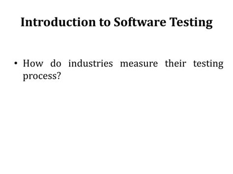 Image result for Introduction of Software Testing
