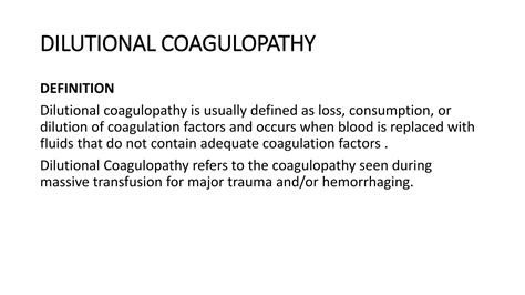 DILUTIONAL COAGULOPATHY.pptx