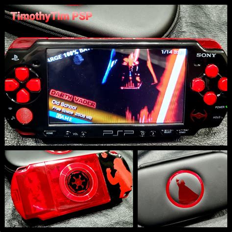 Another one done. This is what I think the Darth Vader psp should have ...