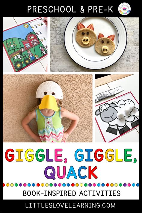 Hands-On Giggle, Giggle, Quack Activities for Preschool & Kinder