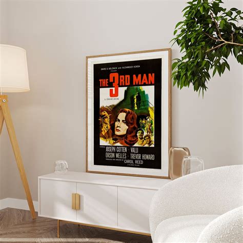 The 3rd Man Old Movie Poster: Buy Movie Posters Online – Dessine Art