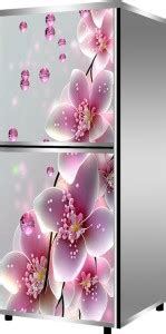 ADV Creative Craft 62 inch Double Door Fridge Sticker, Removable, Peel ...