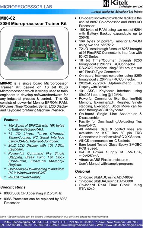 Image result for Microprocessor Trainer Kit