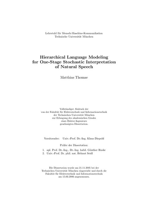 Hierarchical Language Modeling for One-Stage Stochastic Interpretation ...