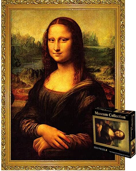 LUUFAN Buy Mona Lisa Jigsaw Puzzle - 2000 Pieces at Ubuy India