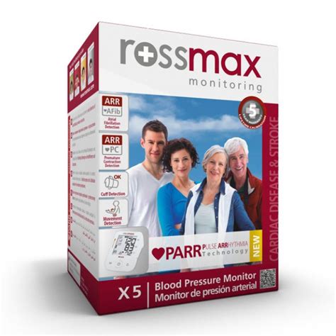 Rossmax X5 “PARR” Automatic Blood Pressure Monitor