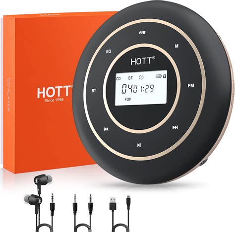 HOTT CD Player, Bluetooth Compatible, FM Function, India | Ubuy
