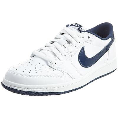 Nike Mens Air Jordan 1 Retro Low OG- BlackVarsity India | Ubuy