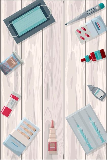 Cosmetics on wooden surface Vectors - Download Free High-Quality ...