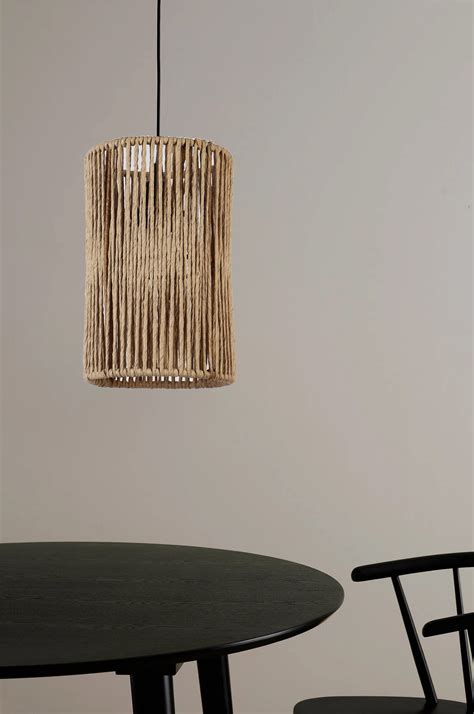 Rattan Seagrass Paper Raffia Kauna Grass Wicker Lamp-Anissa – Akway