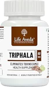 Life Aveda Premium Triphala | Supports Healthy Digestion | Constipation ...