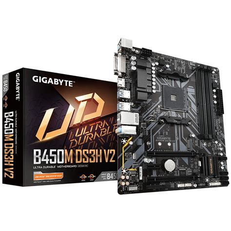 Amazon.in: Buy GIGABYTE AMD B450M DS3H V2 Ultra Durable ATX Motherboard ...
