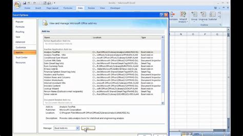 Image result for Adding Data Analysis ToolPak