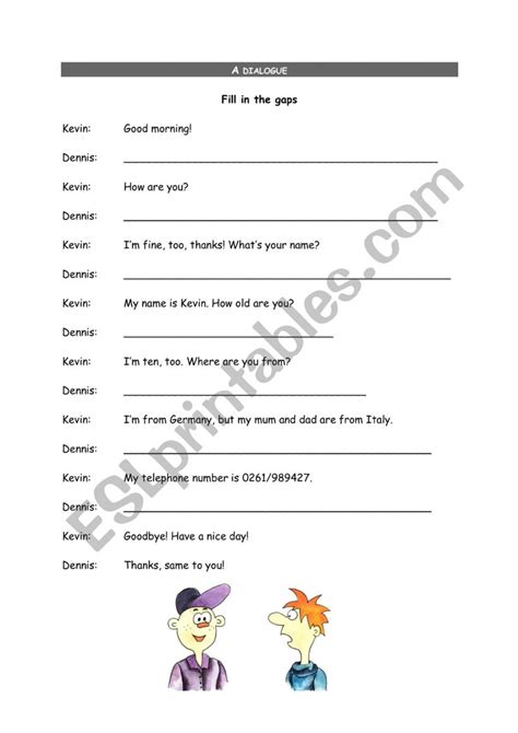 ESL Introduction Dialogues 的图像结果