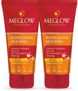meglow Refreshing Facewash Men & Women for Deep Cleansing & Hydration ...