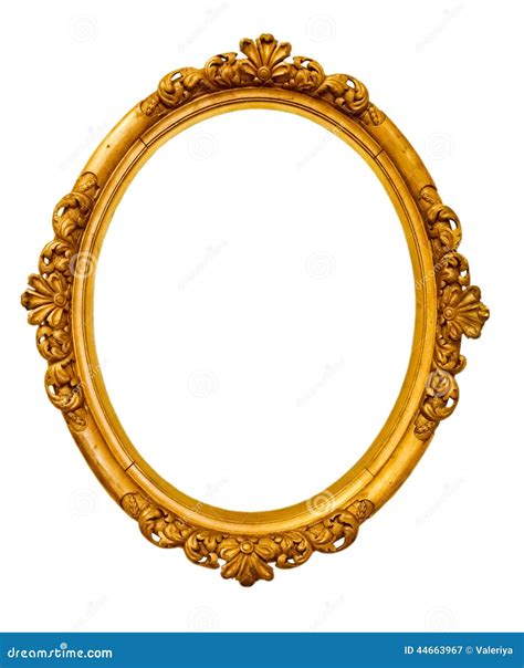Vintage gold frame stock image. Image of collection, frame - 44663967