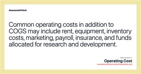 Image result for How Do You Find Operating Cost