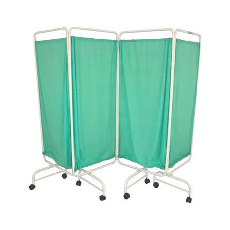 Mowell Bedside Screen 3/4 Panels with Curtain Cloth (Bedside Screen for ...
